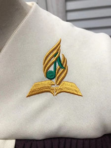 2025 bata de coro de iglesia de alta calidad hecha a medida recién llegada vestido bordado y estola Opción de talla grande - Product Image 3