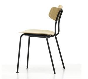 Chaise de salle à manger minimaliste Offre Spéciale multicolore siège en contreplaqué écologique jambe en métal pour bureau à domicile hôtels Villas états-unis ue corée japon - Product Image 5