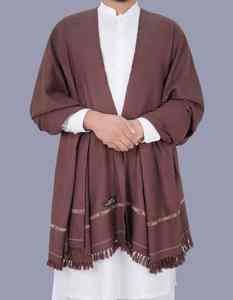 Men Winter Traditional <b>Wool</b> Shawl Soft Warm Breathable 300g Premium Solid Color <b>Wrap</b> for Formal Wear - Product Image 3