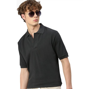 Polo de verano transpirable y cómodo con estampado personalizado para hombre adulto con manga corta - Product Image 4