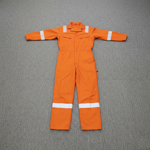 Chaleco de Seguridad Reflectante de Alta Visibilidad Personalizado OEM/ODM, Ignífugo, Impermeable, 100% Poliéster, ANSI Clase 2, Cinta Reflectante LED, Overol para Hombre - Product Image 3