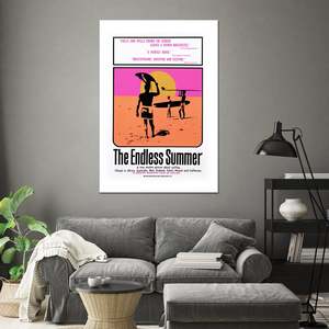 Endless Summer <b>Poster</b> Black Frame Paper Material for Wall Decor - Product Image 2