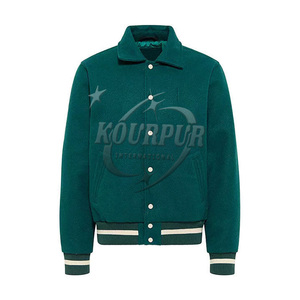 Vestes pour hommes veste Letterman chaude au design personnalisé pour la saison hivernale vestes Letterman entièrement en laine à prix raisonnable - Product Image 1