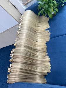 Extensiones de Cabello Virgen Remy Vietnamita al por Mayor, Cabello Humano Liso 100% Natural con Todos los Colores - Product Image 3