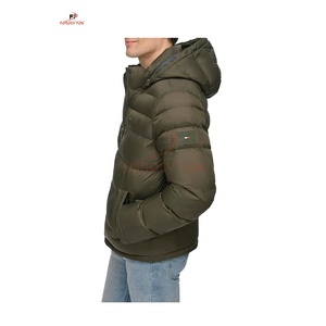 Venta caliente de productos logotipo personalizado al por mayor al aire libre de invierno transpirable para los hombres de alta calidad chaqueta de burbujas - Product Image 4
