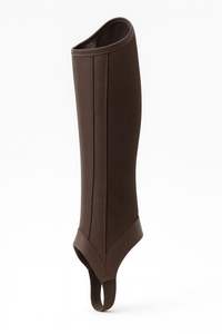 Chaps d'équitation en cuir véritable de qualité supérieure avec fermeture éclair YKK, protège-jambes équestres unisexes - Product Image 4