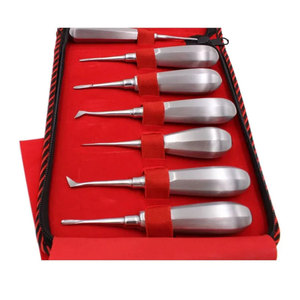 ชุดลิฟต์สแตนเลสสำหรับถอนฟันแบบโค้งชุด13ชิ้น - Product Image 2