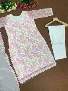 เสื้อผ้าลำลองดีไซน์ใหม่ ผ้าจอร์เจตต์เทียมเนื้อหนา พิมพ์ลายดิจิตอลแฟนซี ทอแบบพิเศษ ใส่ได้ทุกฤดู สำหรับผู้หญิง - Product Image 5