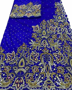 Tela bordada hecha a mano de primera calidad para vestidos de novia Directo de fábrica Accesorios de moda y material de vestido en oferta - Product Image 5