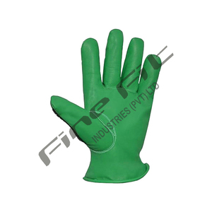 Guantes de seguridad de cuero para trabajo, agarre resistente para construcción industrial, almacén y protección laboral al aire libre - Product Image 6
