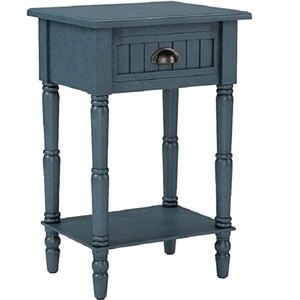 Produit très vendu Table d'appoint en bois avec repose-pieds Table à manger de cuisine Support à thé Table centrale décorative de salon - Product Image 4