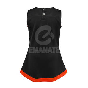 Conjuntos de Falda y Top Deportivos de Dos Piezas para Mujer 2025, de Spandex/Poliéster Estampado, con Logotipo Personalizado por Sublimación, Uniforme de Animadoras de Alta Calidad - Product Image 6