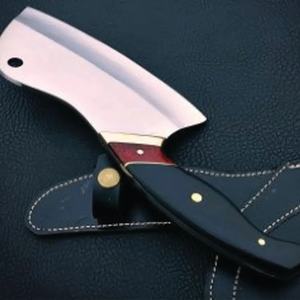 Cuchillo de Cocina Multifuncional JEXMOO, Hecho a Mano, de Acero Inoxidable, con Funda de Cuero - Product Image 4