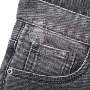 กางเกงยีนส์ผู้ชายดีไซน์ใหม่ คุณภาพเยี่ยม สีพื้นเรียบ ราคาขายส่ง สำหรับขายออนไลน์ - Product Image 3