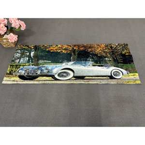 Jaguar Print 3D Accent <b>Rug</b>, Anti-Slip, Boy Room Decor,Luxury <b>Velvet</b> <b>Rug</b> - Product Image 1