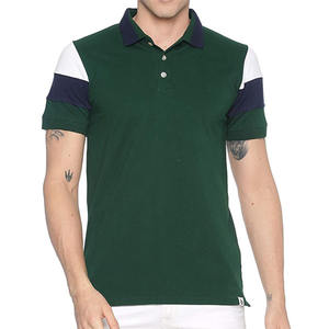 Polos, Polo para hombre, verano 100% algodón, Color sólido, suelto, manga corta, 275G, peso pesado, transpirable, camiseta Polo de punto - Product Image 1