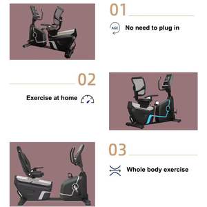 Bicicleta de Gimnasio Reclinada de Alta Calidad para Uso Industrial y Doméstico, con Resistencia Magnética, Equipo de Entrenamiento Aeróbico - Product Image 6