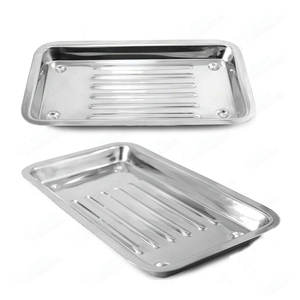 Juego de bandejas de escalador dental de acero, instrumentos huecos para esterilización de instrumentos quirúrgicos de hospitales clínicos, aprobado por la CE - Product Image 1