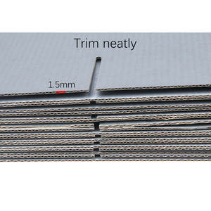 Boîte-cadeau grise Carton de stockage de transport d'emballage de papier ondulé à trois couches taille personnalisée et logo imprimé - Product Image 5