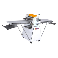 Laminoir à pâte électrique commercial réversible en acier inoxydable 220V pour trancher le pain et les biscuits, nouvel équipement de boulangerie