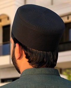 Gorro de Oración Islámico con Costuras Artísticas, Impermeable, Ajustable, Perfecto para Deportes al Aire Libre y Reuniones Religiosas Diarias - Product Image 4