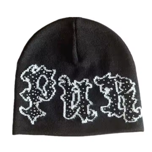Haute qualité populaire hiver tricoté bonnet casquettes taille personnalisée chaud à la mode bonnet pour hommes femmes en gros broderie LogoCaps - Product Image 2