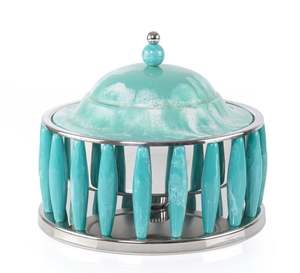 Vente de gros Design moderne Chauffe-plat en acier inoxydable avec combinaison de métal et de résine Casserole pour le Ramadan - Product Image 2