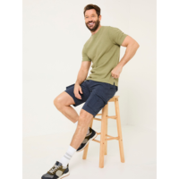 Shorts en toile taille haute élégants et unis, vente en gros OEM/ODM, vêtements en vrac, emballage premium du Bangladesh, écologique