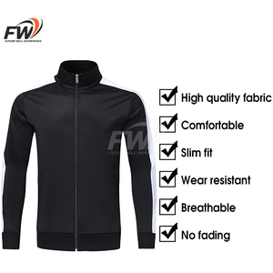 Ensemble de survêtement décontracté d'hiver personnalisé, coupe-vent, jogging, 2 pièces, gym, fitness, coupe-vent, sweat-shirt, taille plus, vestes pour hommes - Product Image 2