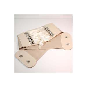 Ribbon Braided Elastic Women's <b>Belt</b>, Jacket <b>Belt</b>, Shirt <b>Belt</b>, <b>Dress</b> <b>Belt</b> - BEIGE - Product Image 5