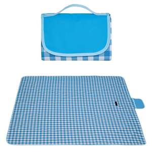 Tapis de pique-nique d'extérieur, imperméable et épaissi, résistant à l'humidité, pour le camping, la plage et les tentes - Product Image 4