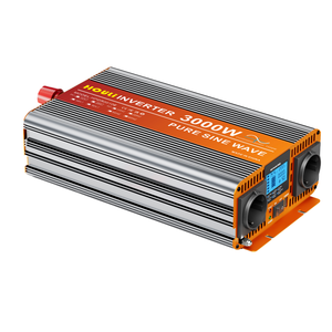 Convertisseur solaire HOULI 3000W 24V DC/AC 4000W monophasé 12V DC vers 220V AC 5000 Watts, onduleur à onde sinusoïdale pure, convertisseurs OEM - Product Image 1