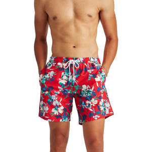 Shorts de surf pour hommes personnalisables CHALASA SPORTS, 100% polyester, imperméable, extensible, écologique, séchage rapide, fermeture à cordon - Product Image 6