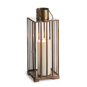 Luxury Decorative Antique Gold Custom Nordic <b>Candle</b> Glass <b>Lanterns</b> Handmade <b>Candle</b> <b>Lantern</b> for Christmas Home Decor - Product Image 5