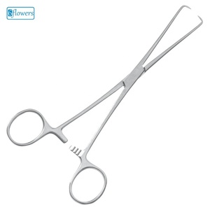 Pince à hémostatose manuelle 6flowers Barrett Tanaculum en acier inoxydable, instrument chirurgical, classe I, certifiée CE - Product Image 1
