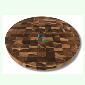 Planche à découper en bois de teck de haute qualité conçue sur mesure bloc à découper élégant logo personnalisé durable antibactérien écologique pour - Product Image 4