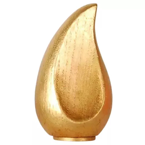Urnas en forma de lágrima con diseño de acabado, urnas de cremación de corazón con diseño de Metal de latón pintado y de alta calidad - Product Image 3