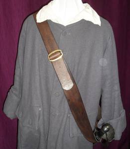 Cinturón de doble bucle de estilo baldrico medieval personalizado para hebilla 1600-1700 de latón vikingo de aleación de cobre y Zinc para hebilla - Product Image 4