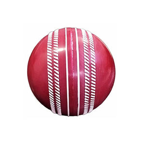Ballon de cricket rigide sur mesure OEM pour adultes, cuir de qualité supérieure, durable, jeu en plein air, fabriqué au Pakistan, Ethnical INC SC-010 - Product Image 1