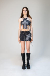 Nuevo Conjunto de Mezclilla de 2 Piezas para Mujer 2026, Shorts Cargo y Top con Cuello en V, Ropa Urbana, Cintura Alta, Ropa de Verano - Product Image 6