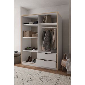 Arden Modern Premium Mélamine 4 portes 2 tiroirs Organisateur de garde-robe pour chambre salon hôpital et école pour villa et villas - Product Image 4