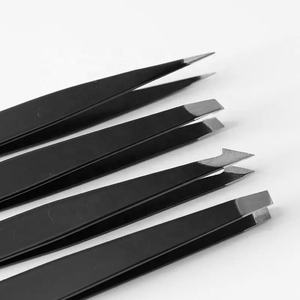 Juego 4 en 1 de Pinzas para Cejas y Pestañas, Aguja para Acné, Clip para Puntos Negros, Punta Puntiaguda para Pestañas Postizas, Acero Inoxidable, Portátil, Logotipo OEM - Product Image 5