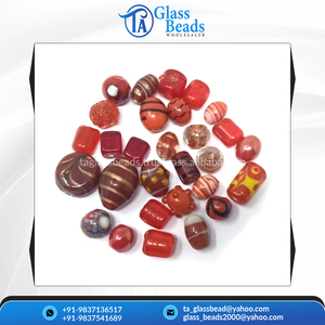 ขายลูกปัดแก้ว Lampwork สีสันสดใสอย่างแพร่หลายสําหรับการทําเครื่องประดับ DIY ในราคาตลาดที่ดีที่สุดจากผู้ค้าส่งของแท้ - Product Image 4