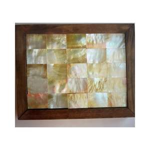 Natural Abalone Shell <b>Sheet</b> Mother of Pearl Shell Veneer <b>Laminated</b> <b>Sheets</b> Super Glory Vietnam Handmade Mother of Pearl Veneer - Product Image 4