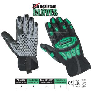 ถุงมือช่างแบบกําหนดเองป้องกันแรงกระแทกคุณภาพสูงสําหรับใช้ประจําวัน 2024 ถุงมือช่างขายส่งถุงมือหนังจากปากีสถาน - Product Image 4