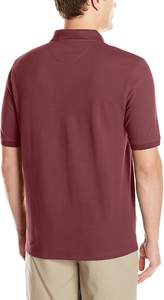 Customizable Men's Branded Cotton Pique for Polo <b>T</b>-<b>Shirt</b> Short Sleeve with Summer Print 3D Solid Pattern OEM Customizable Pocket - Product Image 3