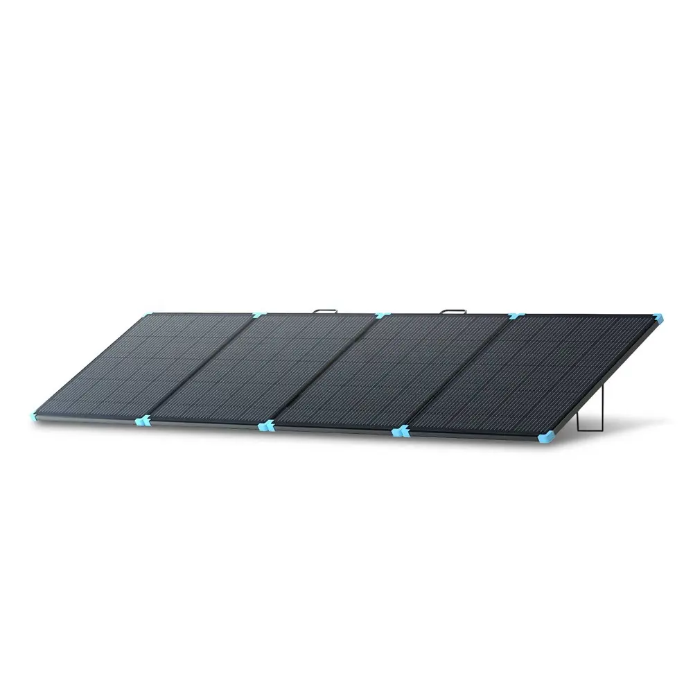 Koper Panel surya lipat portabel, baterai 400W, Panel lipat surya polikristalin Mono dengan perlindungan IP67
