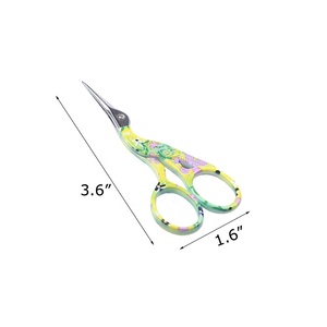 กรรไกรตัดเล็บทำจากสแตนเลสสตีลคลาสสิกคมกรรไกรตัดรูปนกสีสันสดใสกรรไกรสำหรับงานหัตถกรรม - Product Image 2