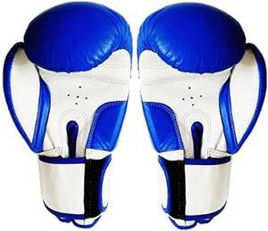Guantes de Boxeo Profesionales de Cuero de 14oz, Alta Calidad, Coloridos, Personalizables, Hechos en Pakistán, Marca OEM para Entrenamiento Infantil - Product Image 2