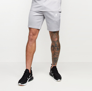 Logo de marque personnalisé ensemble d'entraînement à séchage rapide pour hommes ensembles de shorts d'été respirants grande taille impression d'hiver décontracté col rond deux pièces - Product Image 4